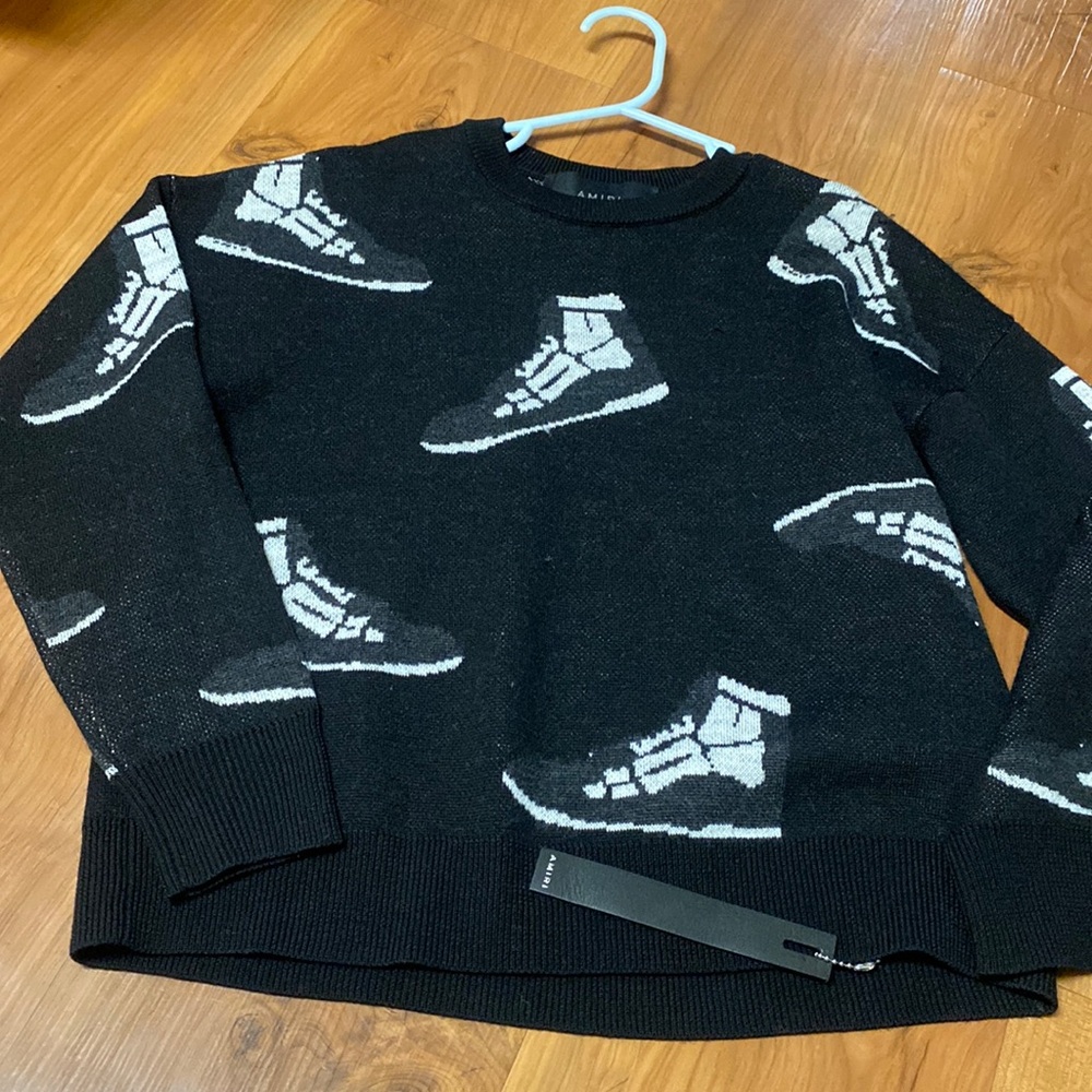 Kids Amiri sweater over sized fit